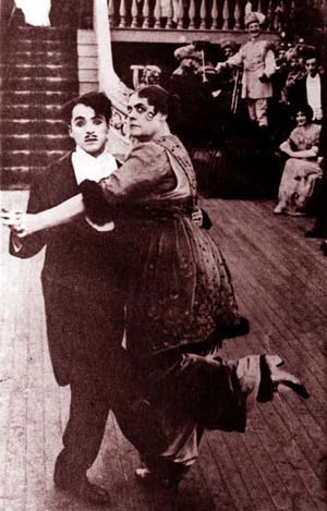 Dressler with Chaplin in Tillie